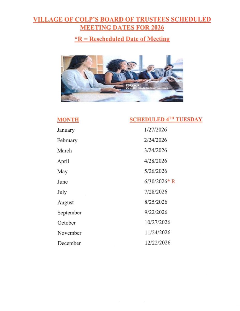 Monthly Board Meeting